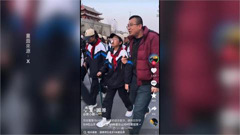 中國3千師生低溫徒步27公里祭烈士　網友批：一點意義都沒有