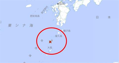 日本地牛又翻身！鹿兒島7天「狂震近500次」近海發生芮氏規模4.8地震