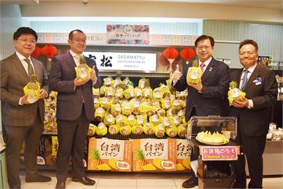 臺灣鳳梨輸日5年成長8倍　日本業者允擴大採購臺灣香蕉