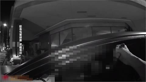 違停斑馬線遭盤查　警聞「異常燃燒氣味」後座搜出Ｋ毒
