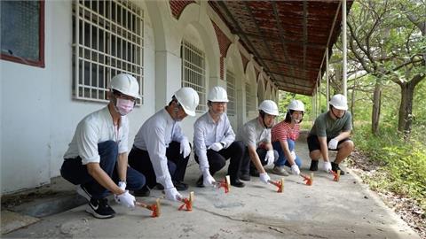 日治學甲公學校舍修復開工 　將化身文資建材銀行