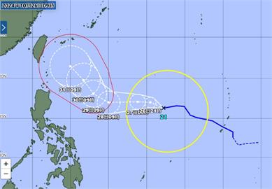 快新聞／日氣象廳預測「康芮成大型強颱」　下週影響台灣風雨時間點曝光