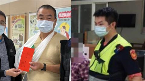 連續2維安警執勤遇車禍 蕭美琴、卓榮泰前往探視