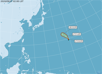 快新聞／太平洋海面熱低壓最快今發展成颱風 氣象局：對台灣無威脅