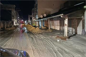 花蓮光復鄉災情慘　1樓全毀淤泥滿到2樓畫面曝光