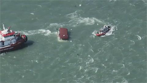 舊金山惡魔島外海遊艇翻覆沉沒　1死3傷3失蹤