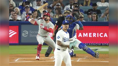 MLB(影)／在大谷翔平面前開砲！舒瓦伯炸裂第53轟　穩坐國聯全壘打王