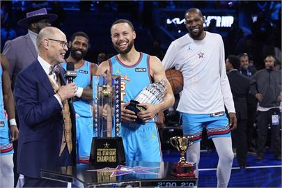 NBA(影)／明星賽新賽制飽受批評 MVP咖哩賽後挺聯盟不走回頭路
