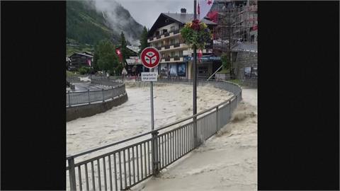 瑞士「滑雪勝地」策馬特爆發土石流　當局緊急撤離居民
