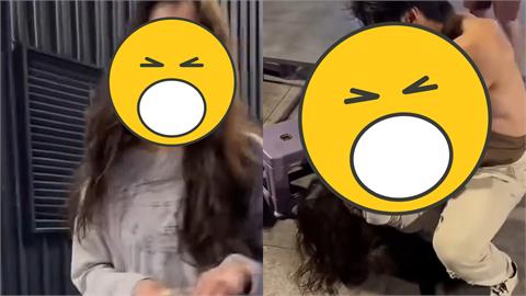影／正妹拿刀追弟弟「詭異邪笑」如中邪超毛！遭「半裸鍾馗」壓制收服震撼片曝光