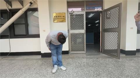 影/駕車撞核三廠大門！　恆春鎮代會主席今「三鞠躬」道歉
