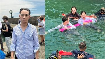 《好運來》跳海戲搶先曝光！陳家逵、賴慧如、吳東諺「狼狽濕身」他笑喊：催眠自己是來出遊的