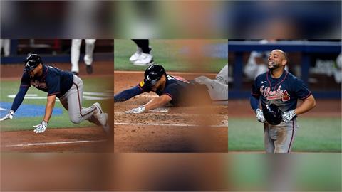 MLB(影)/又出現「少棒全壘打」!史密斯跑壘速度太慢跑完直接躺平笑翻全場