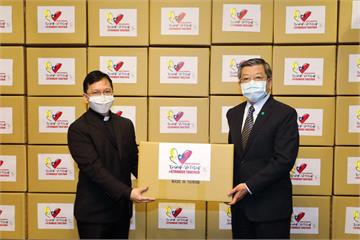快新聞／台灣再援贈教廷20萬片口罩 駐台大使代轉達教宗關懷
