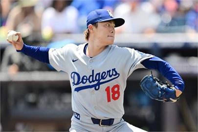 MLB(影)／山本由伸先發5.2局無失分！大谷翔平雙安助道奇3:0勝光芒止敗
