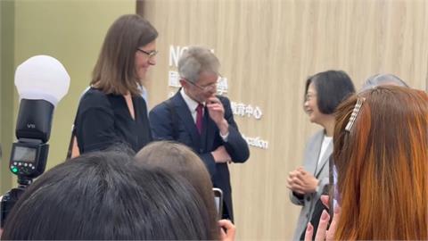 蔡英文同台捷克參議長政大演說 感謝韋德齊堅定挺台