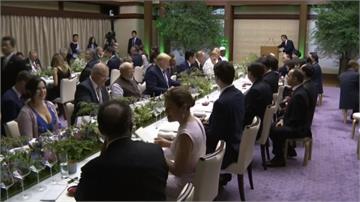 G20首日會議結束 各國領袖欣賞晚宴表演