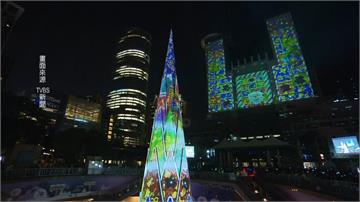 新北歡樂耶誕城魔幻開城！「雙塔一樹」光雕秀歷年最大