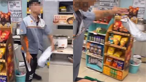 超商店員「包裹當球丟」還錄影PO網！誇張行徑曝光…網酸：蠢到自證己罪