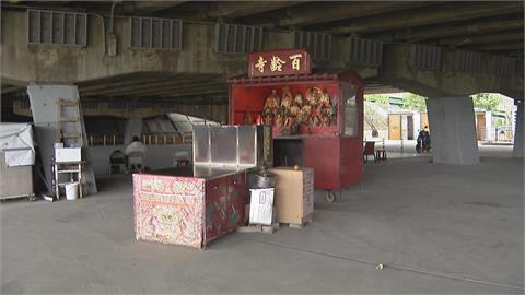 落難神明落腳處！　台北「行動廟宇」百齡寺　裝輪子一拉就走