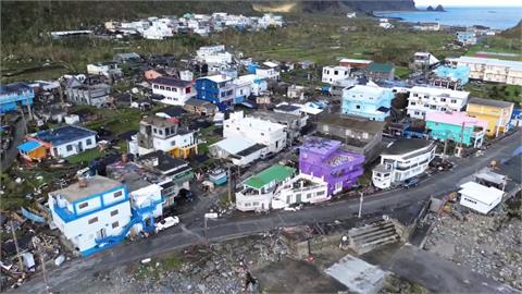 颱風重創！蘭嶼災損達3億　各界搶修5天、校園明復課
