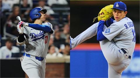 MLB(影)／大谷翔平單場雙安、佐佐木朗希完全宰制大都會！道奇笑納3連勝