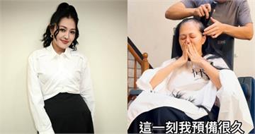 金曲歌后證實罹乳癌二期！淚崩剃髮公開病況：走向痊癒之路