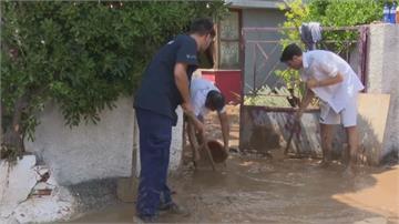  有雨淹大水、沒雨熱死人！  希臘降8成年雨量 法國恐飆40度