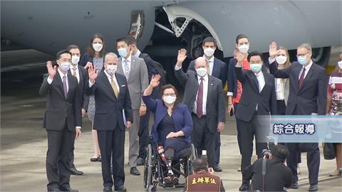 美國軍機再度降落台灣　中國超崩潰　罵美議員「竄訪台灣」