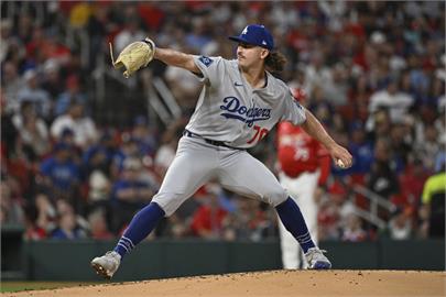 MLB(影)／道奇24歲左投長中繼5局勇奪勝投　賽後曝比賽當下內心想法