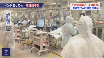 日本武肺染疫人數持續增加　醫護人力不足成難題