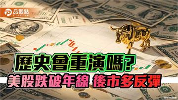 美股跌破年線有救嗎？近5年統計一表掌握　法人這樣看