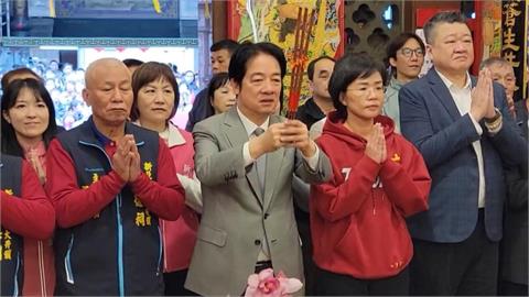 資深棒球粉！賴總統板橋參香不忘台韓大戰　許願「希望贏韓國」