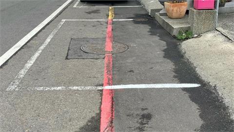民眾傻眼！「停車格被紅線貫穿」能停嗎？苗栗公所回應了