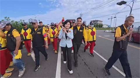 浩天宮大庄媽北港進香抵雲林　縣長張麗善抬轎為縣民祈福