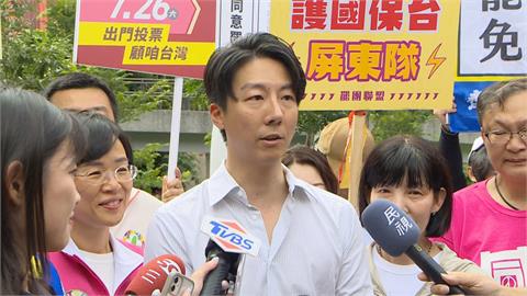快新聞／白營赴民進黨中央辦反罷造勢　綠發言人吳崢回應了