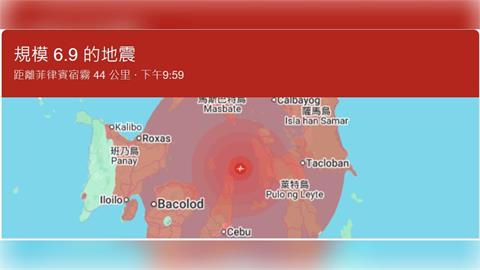 快新聞／最新！菲律賓宿霧深夜6.9強震　百年主教座堂部分倒塌