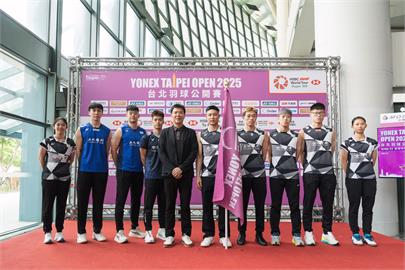 羽球(影)／集結27國451選手！周天成力拚男單第5冠　台北公開賽6日起登場