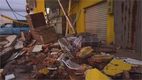 厄瓜多6.8強震16死400多傷　播報新聞遇強震　女主播驚聲尖叫