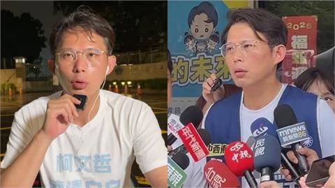 黃國昌孤單坐路邊畫面曝！反罷完「秒衝台北看守所」做1事：只是想來陪阿北