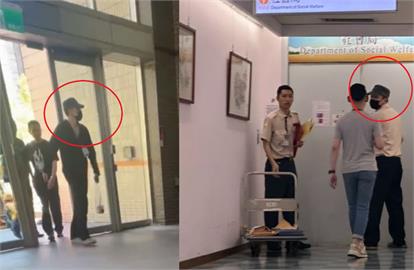畫面曝光！王大陸結訓分發北市府「送公文」　科長：對同仁不錯經常保持笑容
