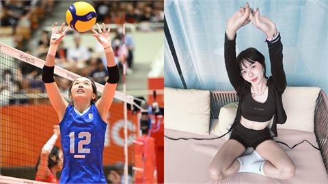 亞運(影)／人氣超高獲封「台灣排球偶像」！「排球甜心」廖苡任甜謝粉絲