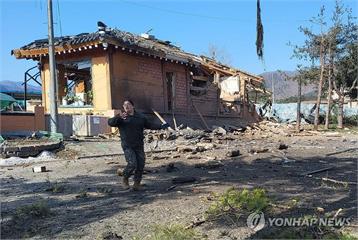 戰機「誤射」8枚砲彈炸民宅！現場受損畫面曝　南韓軍方道歉了