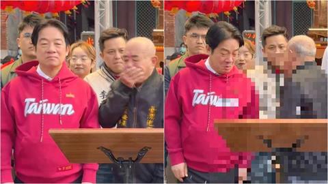 武廟主委「噴射式嘔吐」濺到總統！賴清德「從政11度現醫師魂」畫面全回顧