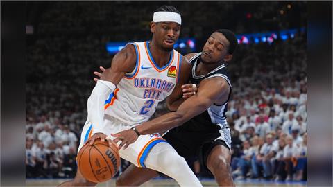 NBA(影)／雷霆一哥SGA狂砍32分主場嗨翻！退馬刺奪勝3比2取得聽牌優勢