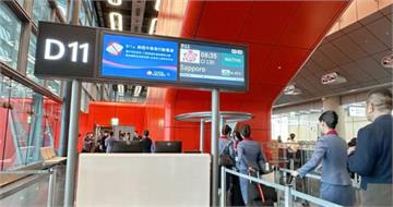 桃機3航廈北廊廳「科技感登機門」曝光 今試營運迎首批旅客