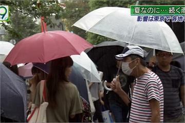 天候惡劣 東京大雨連降16天  破40年來紀錄