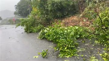 宜蘭連日大雨釀災！蘇花公路多處土石坍塌、路基淘空