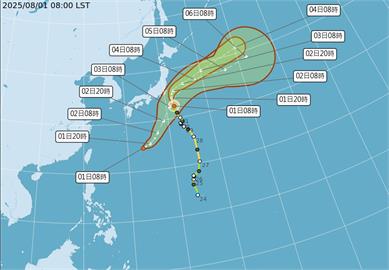 雨神北上開炸⋯專家示警：還要下6天！準颱風「白鹿」恐又加劇中南部雨勢