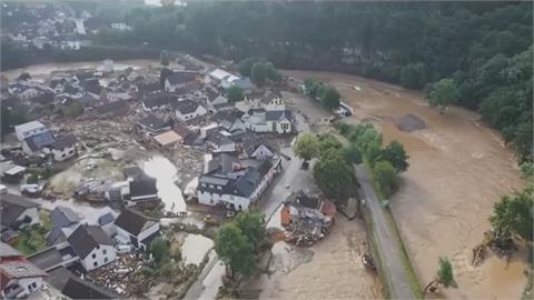 德國西部洪水侵襲　至少9死70人失蹤